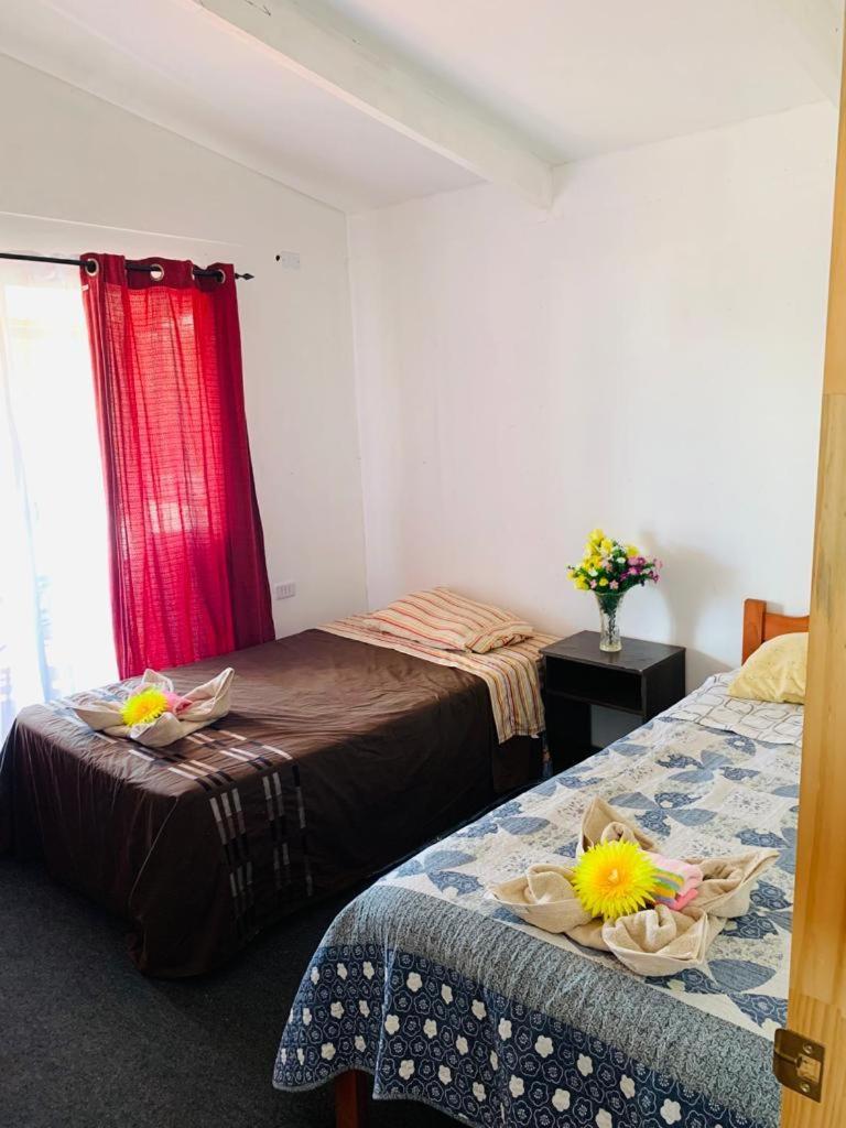 Pua Vaenga Hostel Ханга Роа Екстериор снимка